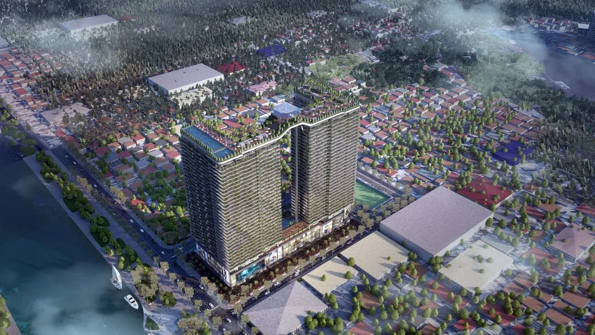 SUNSHINE HORIZON QUẬN 4 2 Toàn cảnh Mặt sau Dự án Căn hộ Sunshine Horizon Quận 4