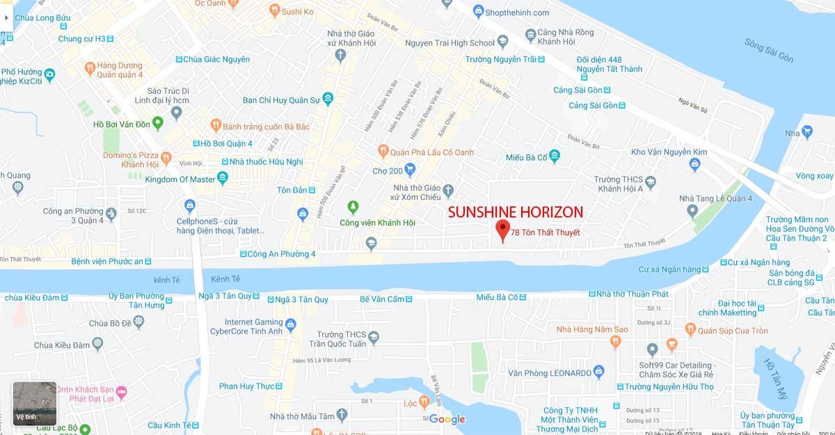 Dự án Căn hộ Sunshine Horizon Tôn Thất Thuyết Quận 4