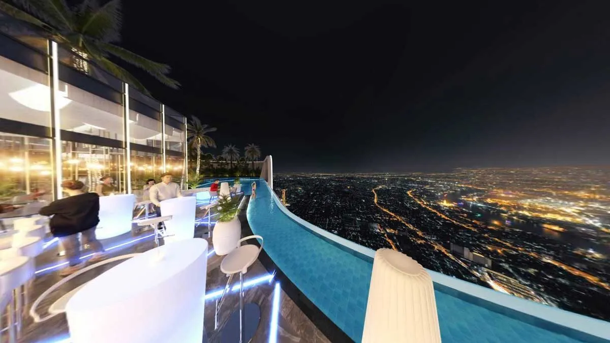 SUNSHINE HORIZON QUẬN 4 17 Sky Bar tầng thượng tại Dự án Sunshine Horizon Quận 4