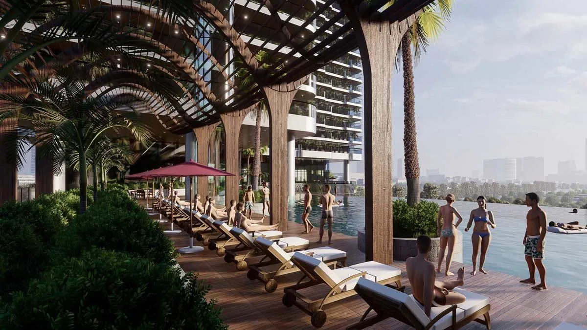 SUNSHINE HORIZON QUẬN 4 14 Khu hồ bơi Panorama tại Dự án Sunshine Horizon