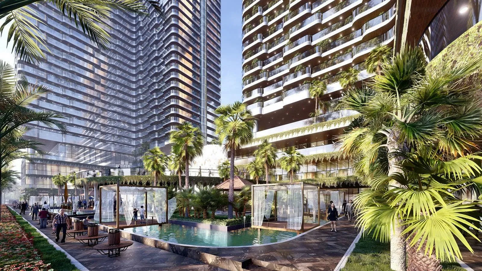 SUNSHINE HORIZON QUẬN 4 12 Khu Vườn Treo Dự án Sunshine Horizon Quận 4