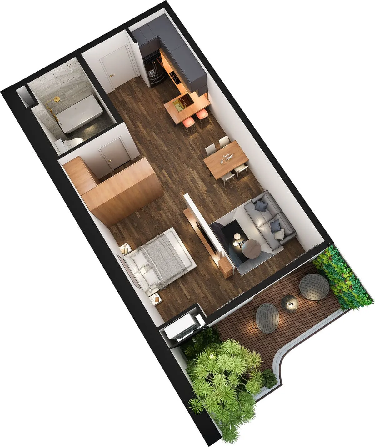 SUNSHINE HORIZON QUẬN 4 22 thiet-ke-can-ho-1-phong-ngu-sunshine-horizon-quan-4