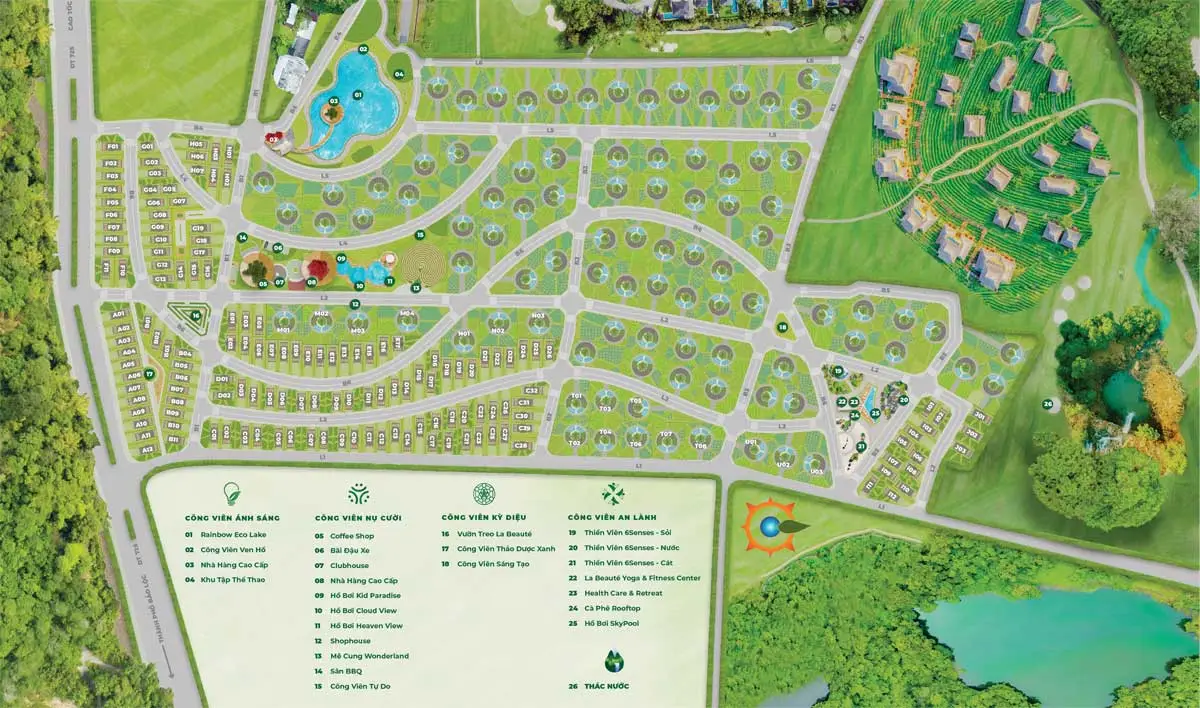 LA BEAUTE’ BẢO LỘC 5 Hệ thống Tiện ích nội khu La Beauté Bảo Lộc Lâm Đồng