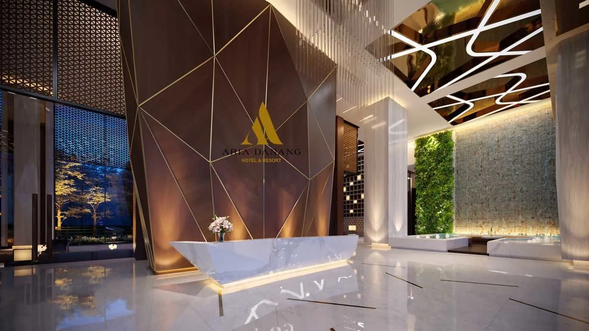 ARIA ĐÀ NẴNG 18 Sảnh đón khách 5Sao tại Dự án Aria Đà Nẵng