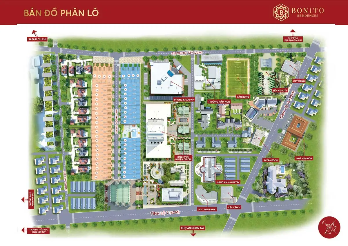 BONITO RESIDENCES CỦ CHI 7 Mặt bằng Dự án Bonito Residences