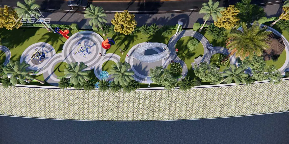 New Vegas Hà Tiên 8 Đường dọc biển Dự án Khu đô thị New Vegas Hà Tiên Kiên Giang