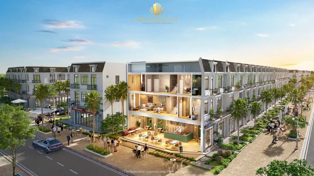 Mega Royal City Bình Phước 10 Thiết kế Mega Royal City