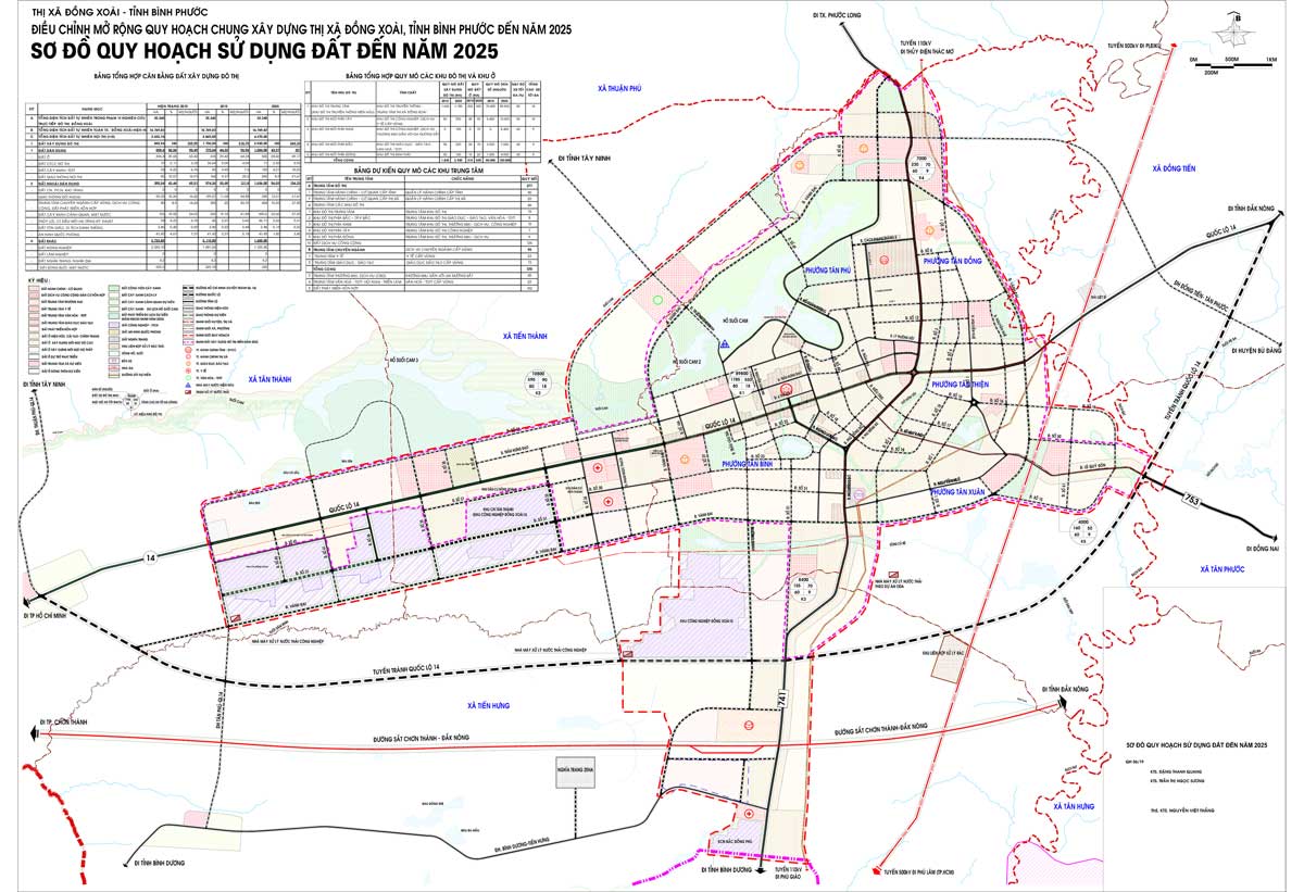 Quy hoach TP Dong Xoai - Mega Royal City Bình Phước