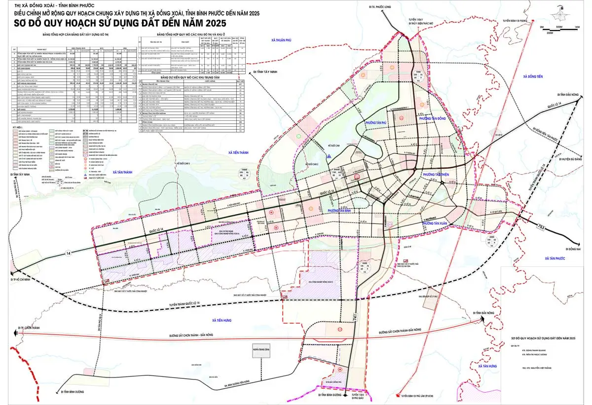 Mega Royal City Bình Phước Quy hoach TP Dong Xoai - Mega Royal City Bình Phước