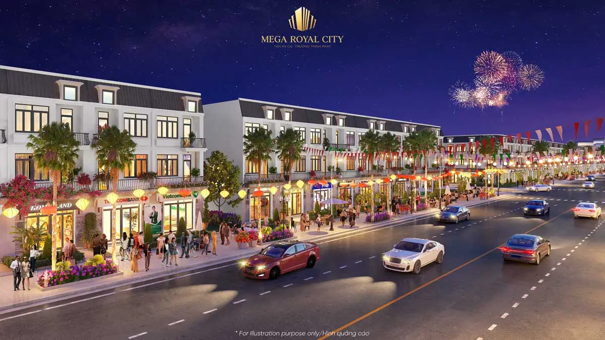 Mega Royal City Bình Phước 11 Nha pho lien ke Mega Royal City Dong Xoai - Mega Royal City Bình Phước