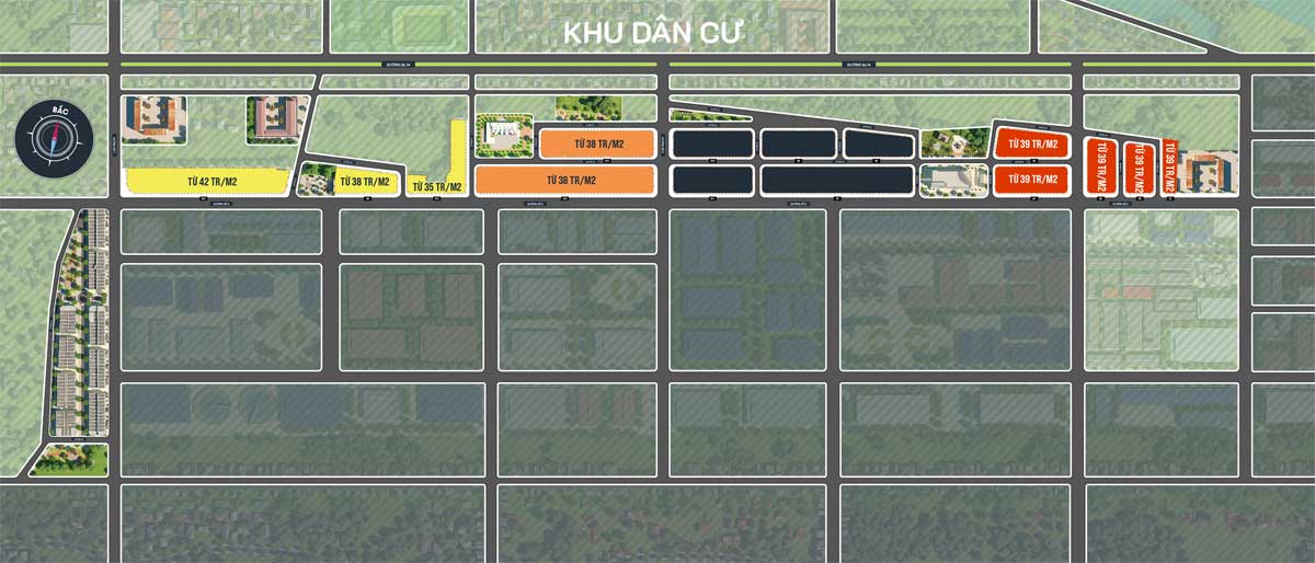 Giá Rumo Dự án Mega Royal City Đồng Xoài Bình Phước