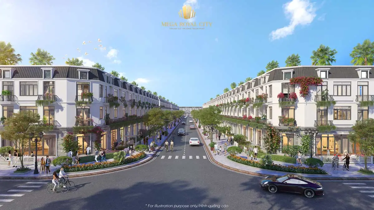 Mega Royal City Bình Phước 14 Pho thuong mai Mega Royal City Dong Xoai - Mega Royal City Bình Phước