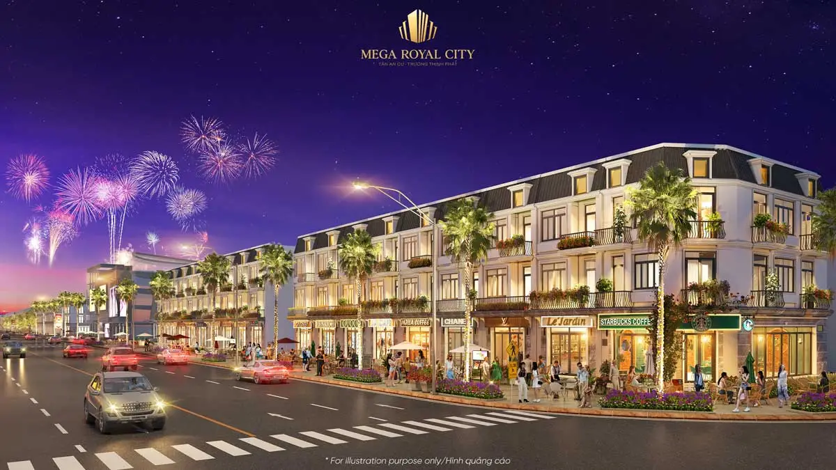 Mega Royal City Bình Phước 15 Shophouse Mega Royal City - Mega Royal City Bình Phước