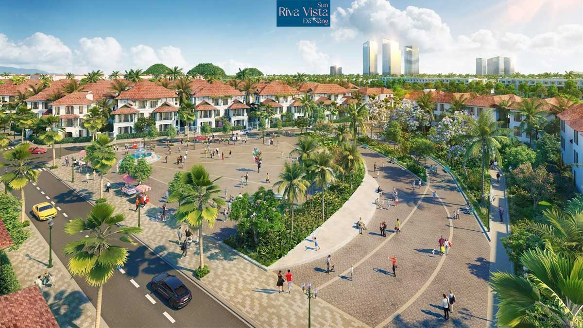 Tiện ích Công viên Nội khu Dự án Sun Riva Vista Đà Nẵng