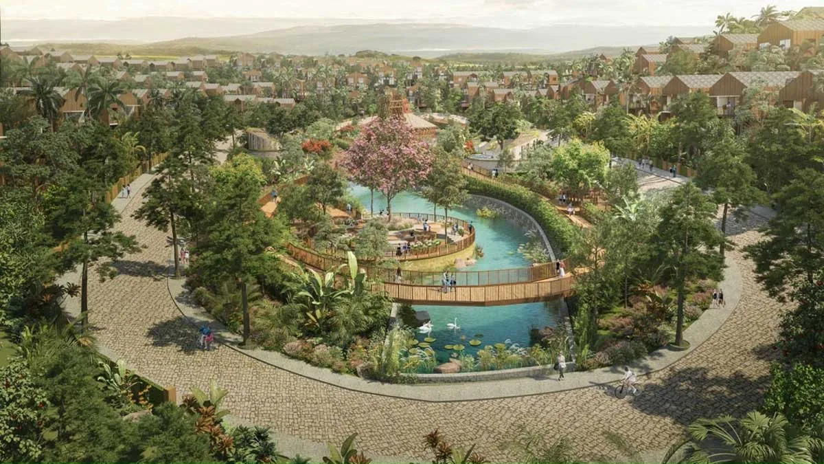 LA NATURE BẢO LỘC 9 Hồ trung tâm Dự án La Nature Bảo Lộc