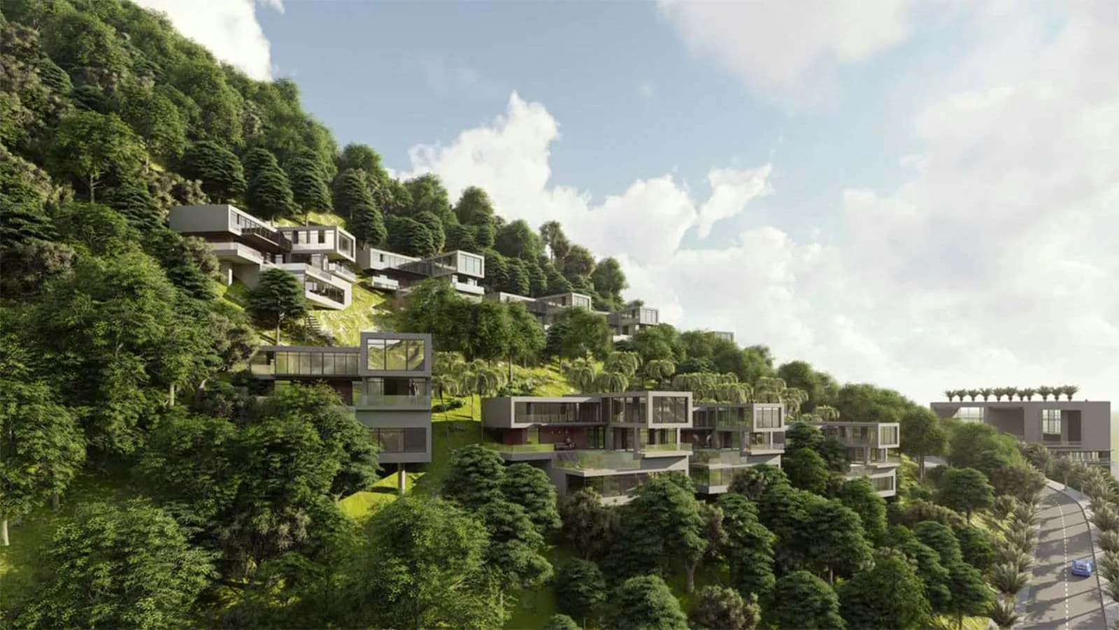 LA NATURE BẢO LỘC 17 Phối cảnh Biệt thự Đồi La Nature Bảo Lộc