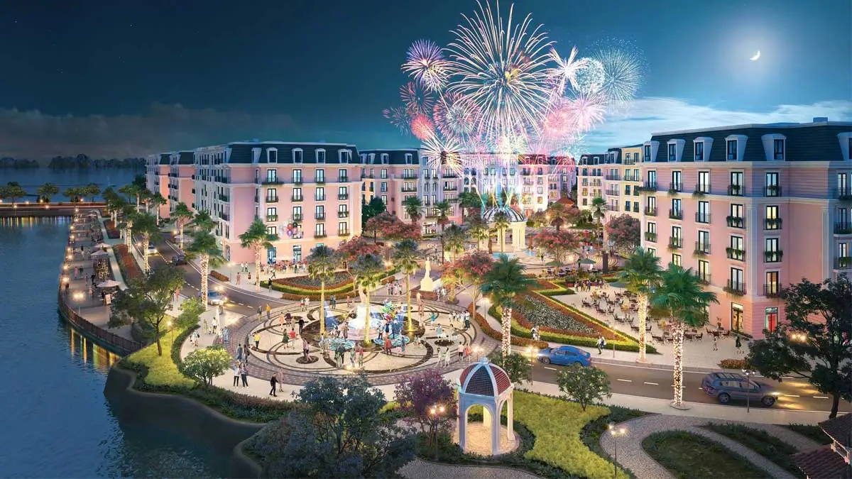 Lucky City 4 Công viên Dự án Khu đô thị Lucky City Đức Hòa Long An