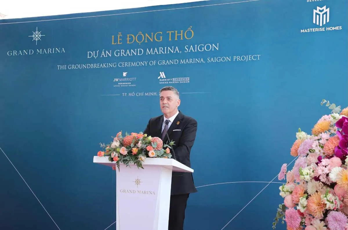 GRAND MARINA SAIGON QUẬN 1 6 Ông Shawn Hill – Phó Chủ tịch Cấp cao Marriott International