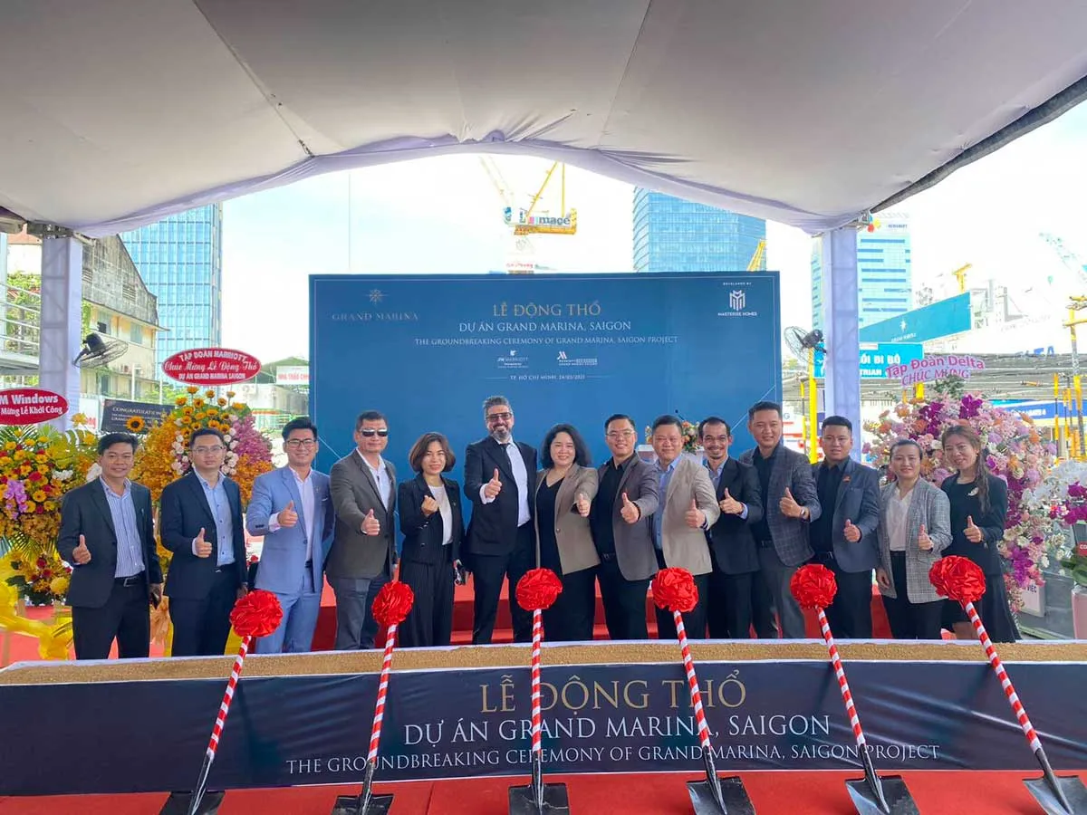 GRAND MARINA SAIGON QUẬN 1 4 Lễ khởi công Dự án Grand Marina Saigon Quận 1