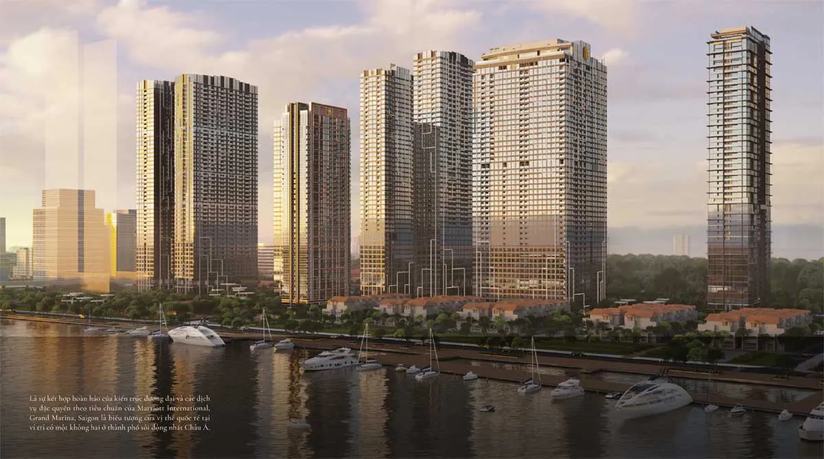 GRAND MARINA SAIGON QUẬN 1 2 Toàn cảnh Dự án Grand Marina Saigon Quận 1