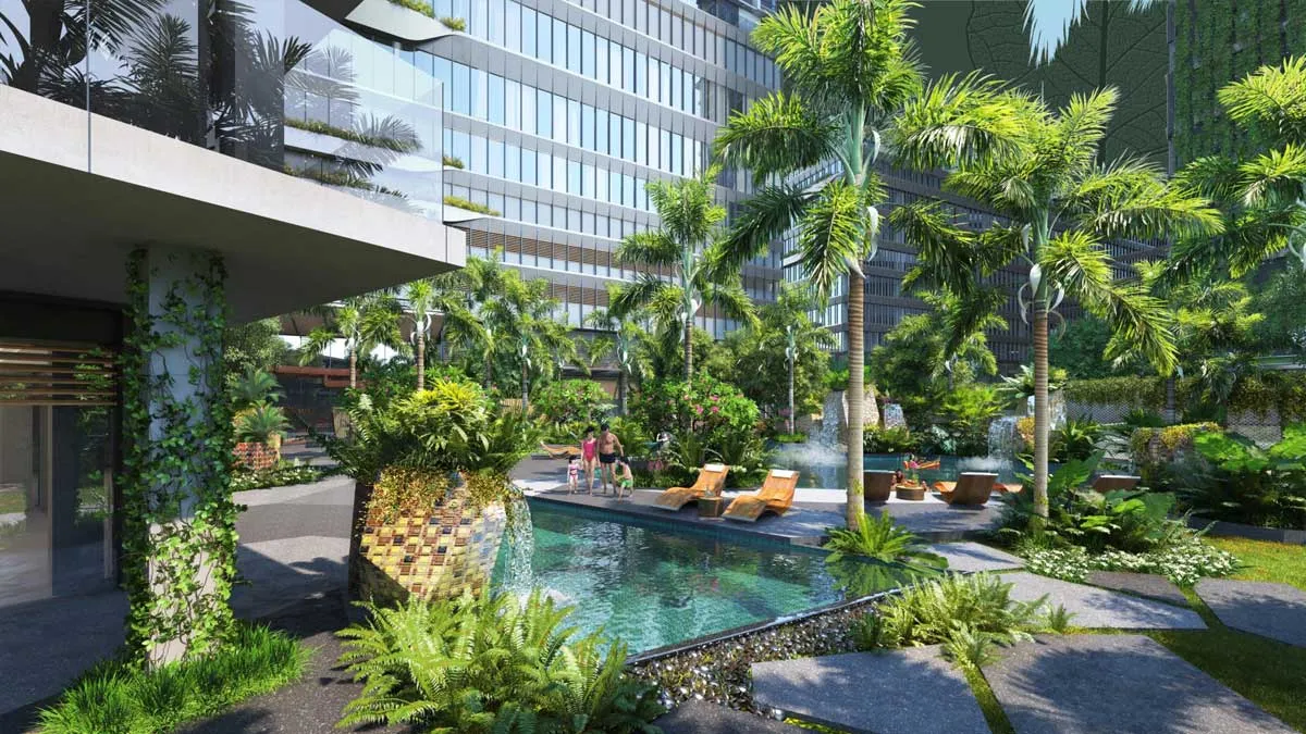GRAND MARINA SAIGON QUẬN 1 22 Tiện ích khu vực Công viên hồ bơi Dự án Grand Marina Saigon Quận 1