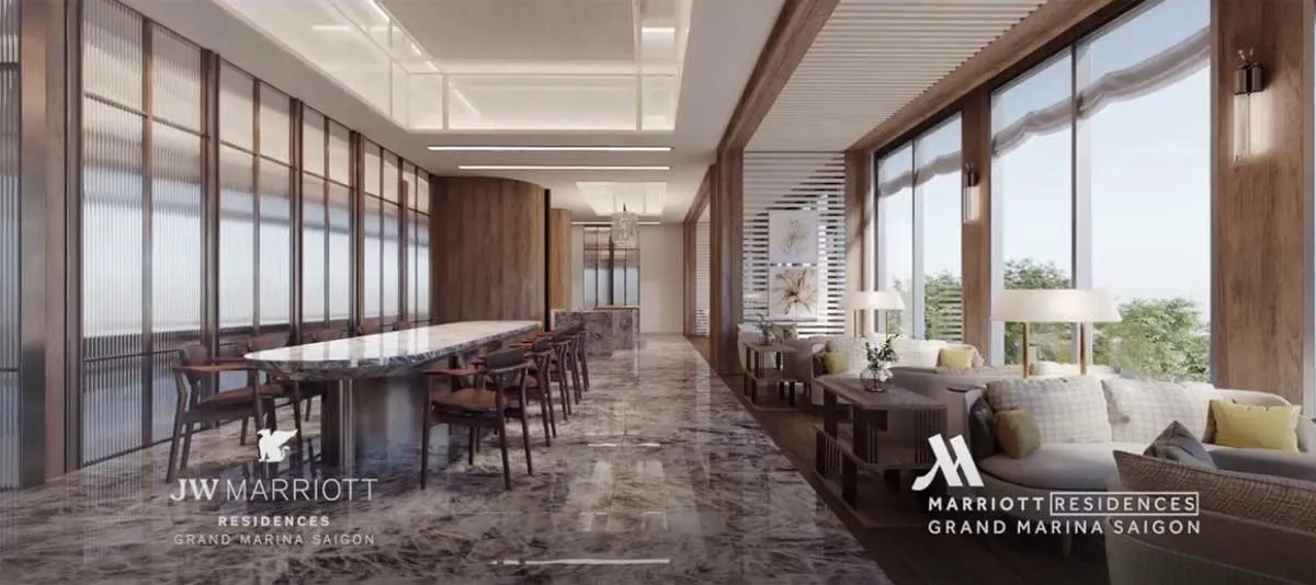 GRAND MARINA SAIGON QUẬN 1 26 Nội thất Căn hộ Grand Marina - JW Marriott