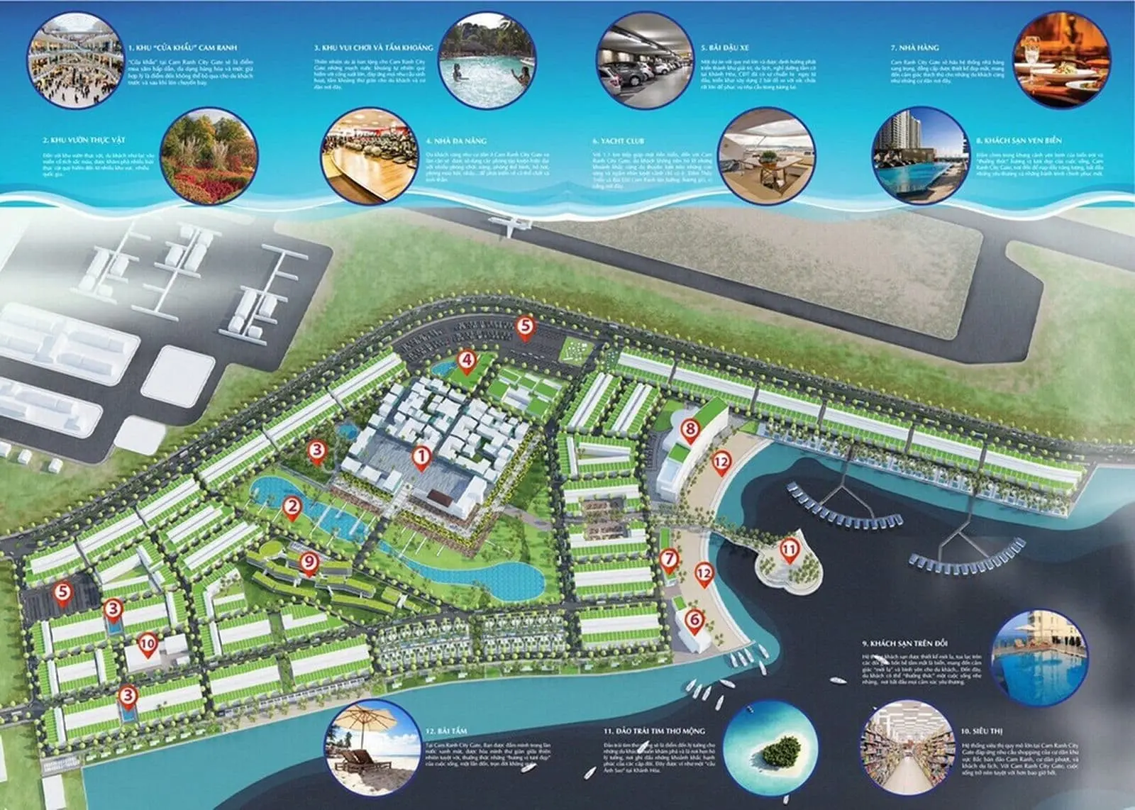 Tiện ích Cam Ranh City Gate Tiện ích Cam Ranh City Gate