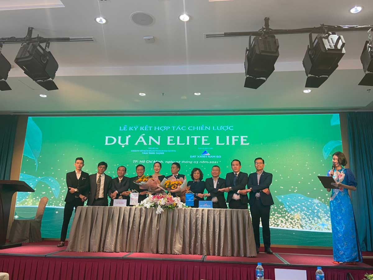 Ký kết hợp tác phát triển dự án Elite Life