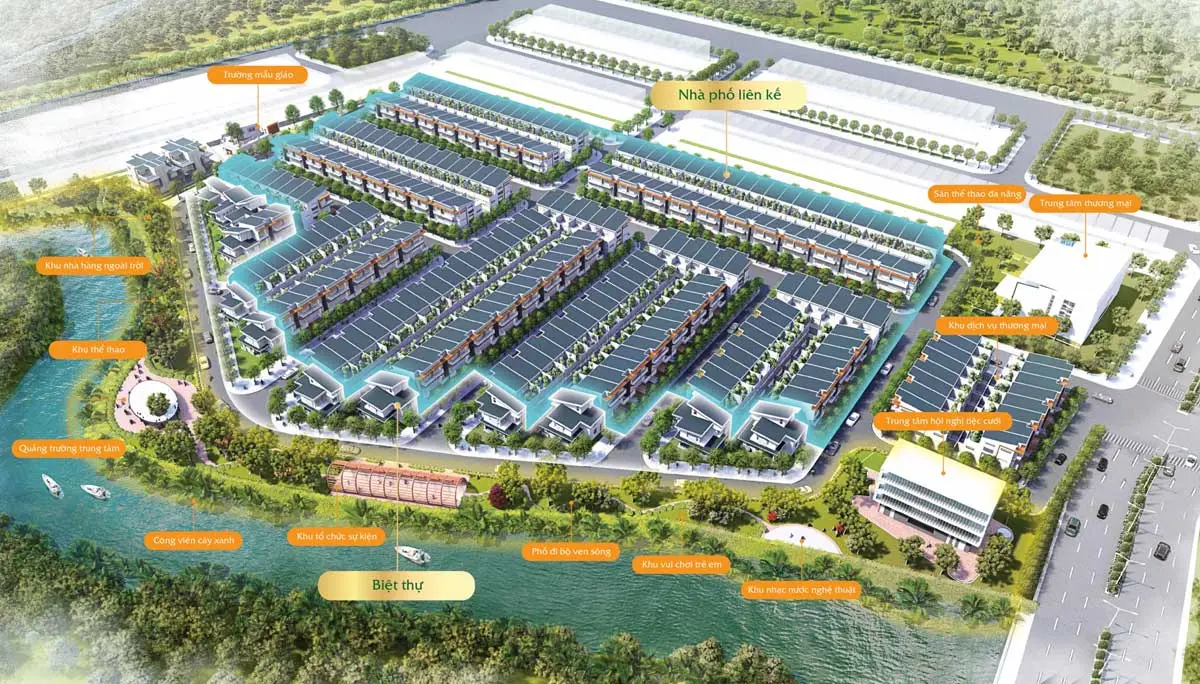 Elite Life Long Hậu 7 Hệ thống Tiện ích Dự án Elite Life Long Hậu Long An