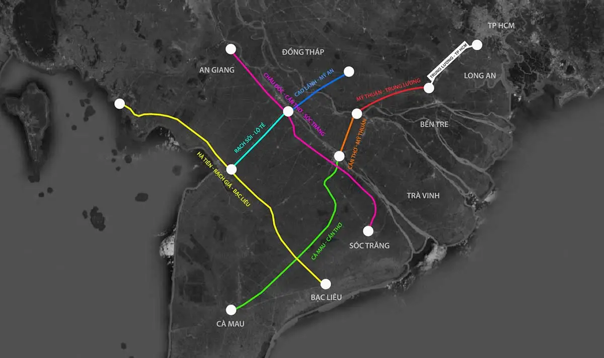 Elite Life Long Hậu 6 Cao tốc kết nối Đồng Bằng Sông Cửu Long