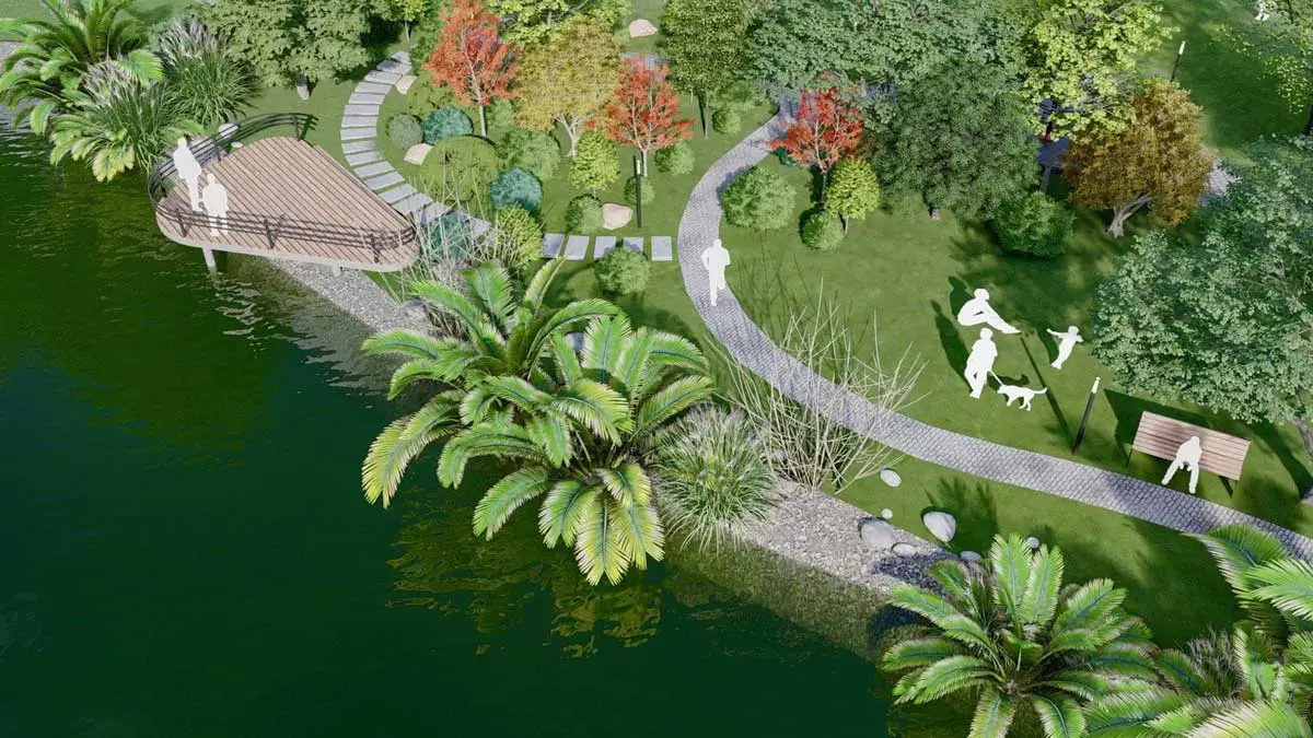 Elite Life Long Hậu Long An Cong vien bo song Elite Life - Elite Life Long Hậu Long An