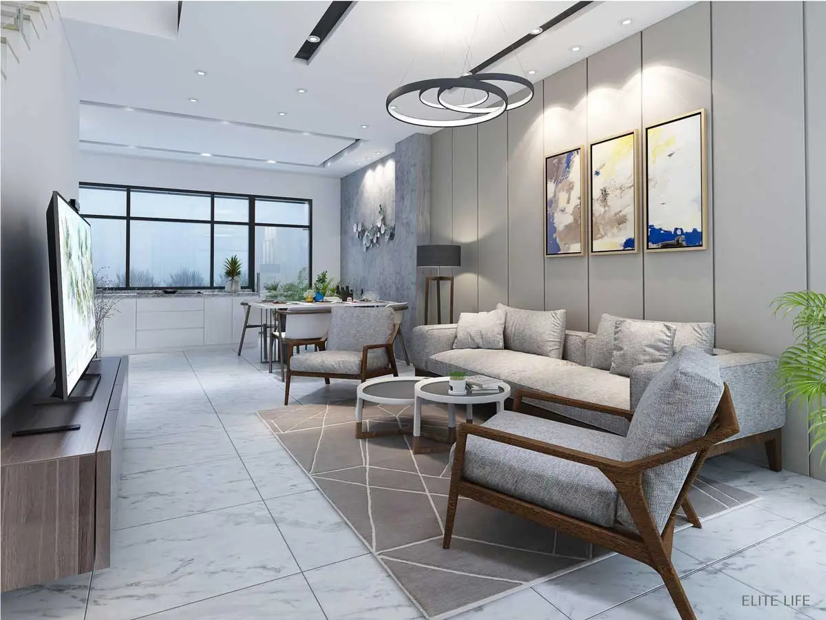 Elite Life Long Hậu Long An phong khach nha pho elite life long an - Elite Life Long Hậu Long An