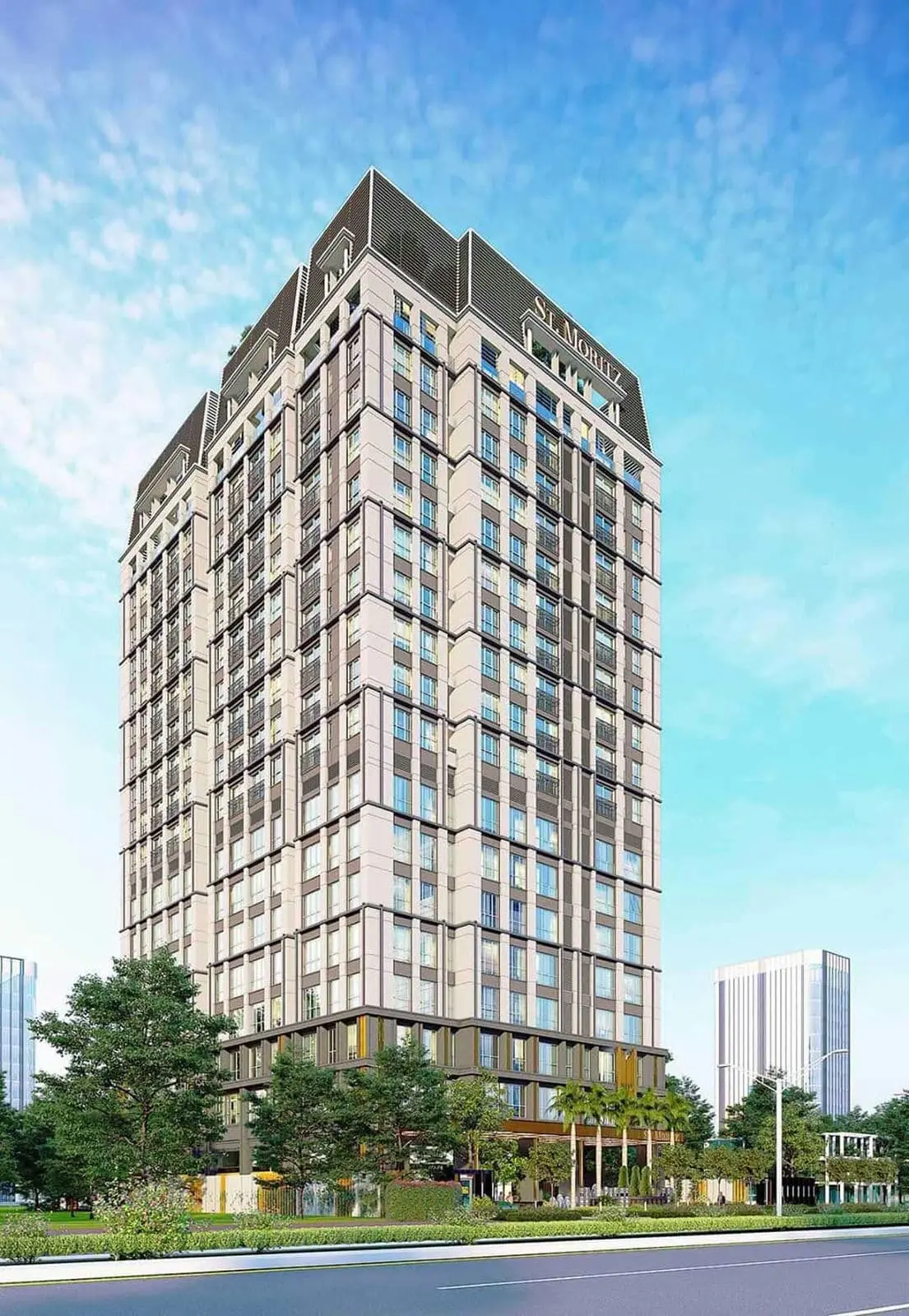 ST MORITZ PHẠM VĂN ĐỒNG THỦ ĐỨC 2 Phối cảnh Dự án Căn hộ ST.Moritz Phạm Văn Đồng Thủ Đức