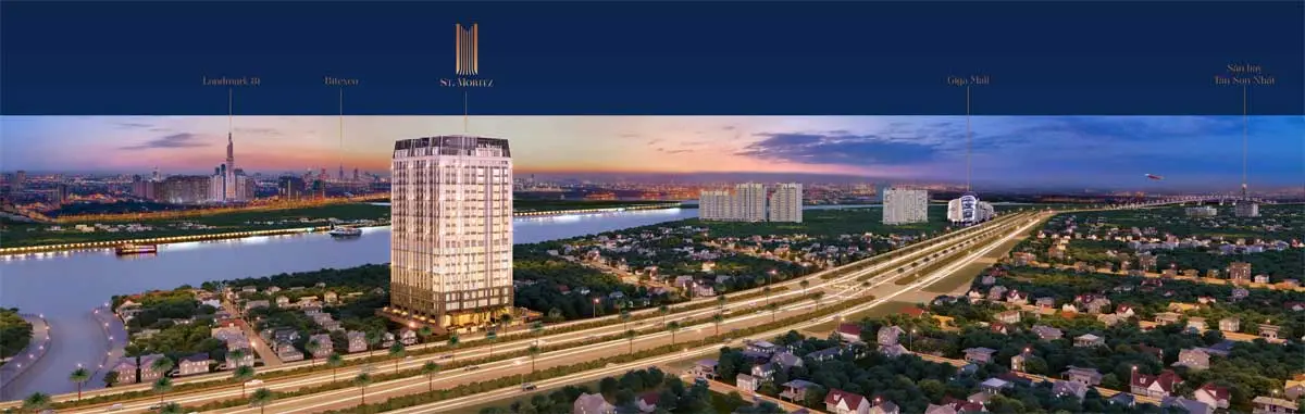 ST MORITZ PHẠM VĂN ĐỒNG THỦ ĐỨC 4 Tổng thể Khu vực Dự án Căn hộ ST.Moritz Thủ Đức