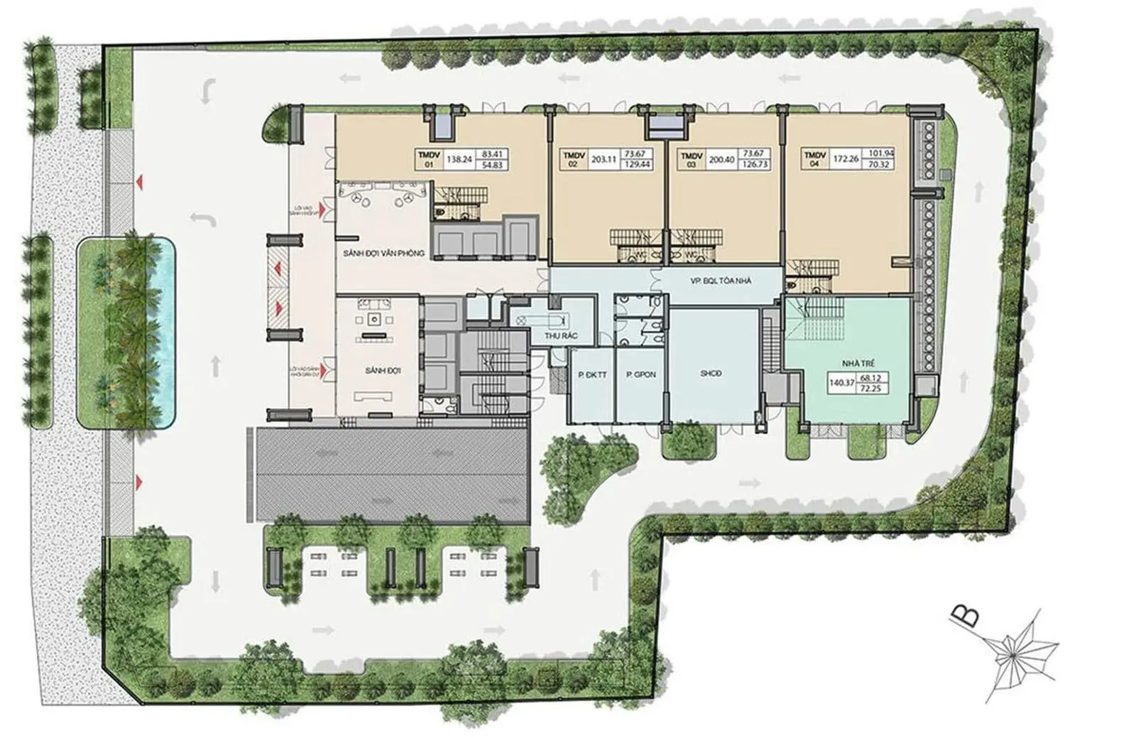 ST MORITZ PHẠM VĂN ĐỒNG THỦ ĐỨC 12 Mặt bằng Tổng thể Dự án Căn hộ ST.Moritz Thủ Đức