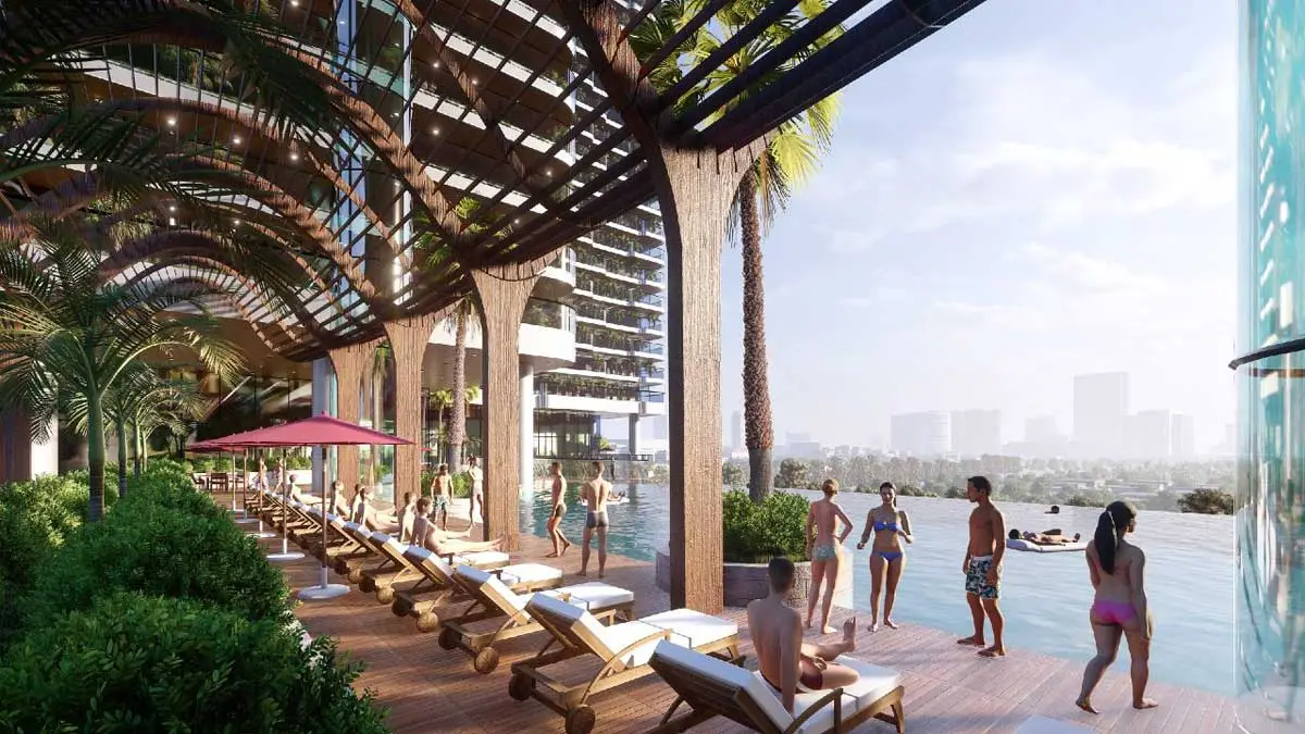 Honas Residence 11 Hồ bơi tràn bờ Căn hộ Chung cư Honas Residence Dĩ An Bình Dương