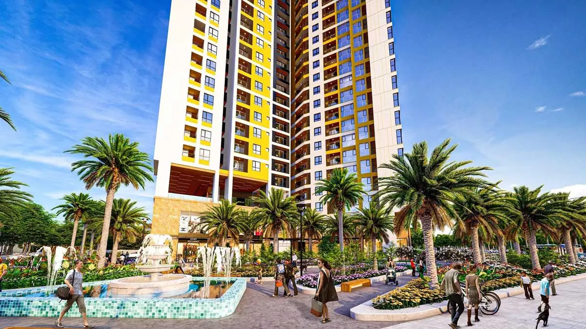 Honas Residence 12 Khu công viên Dự án Căn hộ Honas Residence Dĩ An