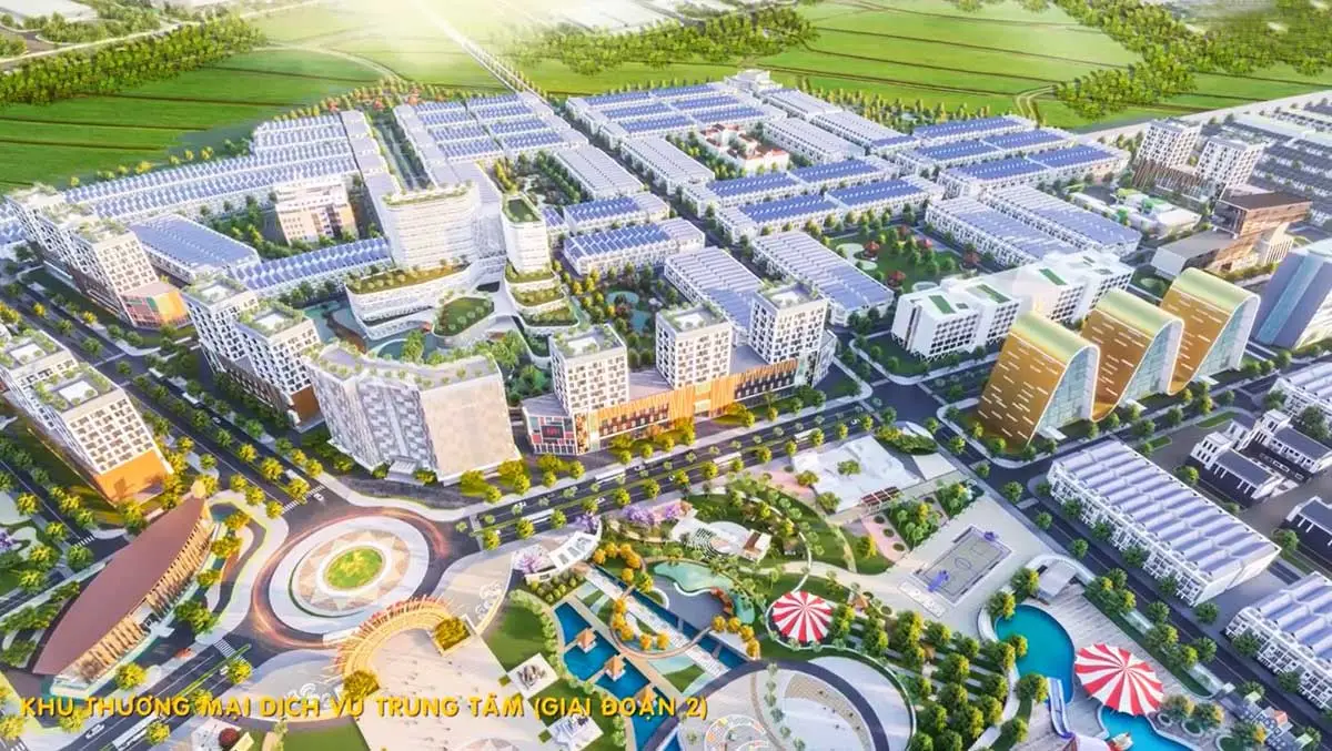 AN PHÚ LONG GARDEN 7 Khu trung tâm thương mại Dự án Khu đô thị An Phú Long Garden