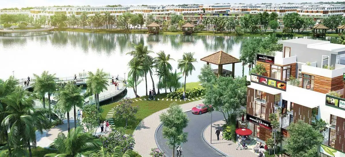 AN PHÚ LONG GARDEN 8 Hồ điều hòa Dự án Khu đô thị An Phú Long Garden