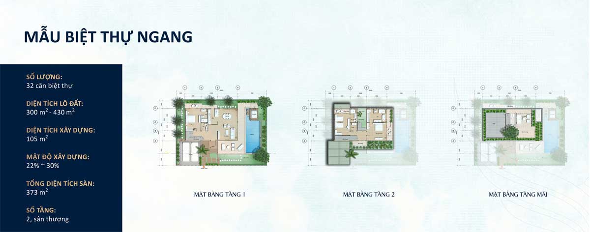 Thiết kế Biệt thự biển Cross Long Hải