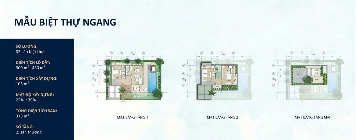 Cross Long Hải 18 Thiết kế Biệt thự biển Cross Long Hải