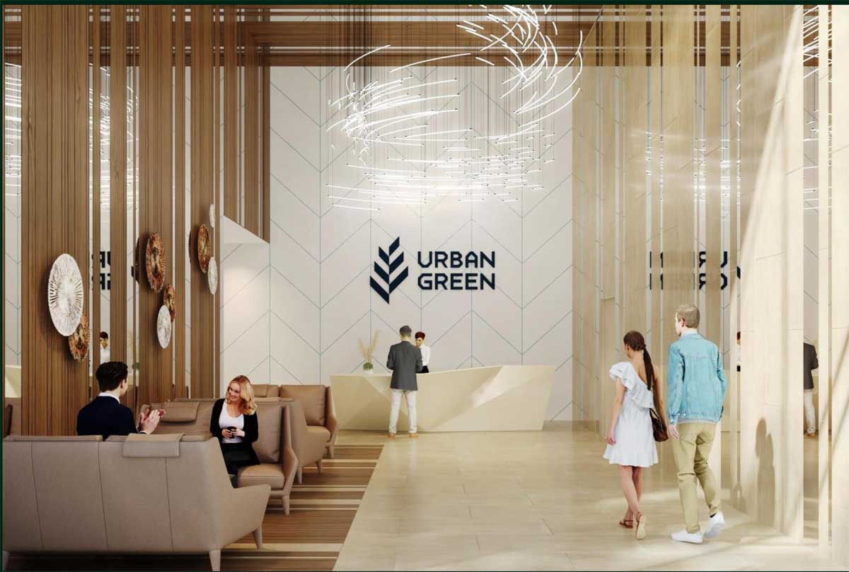 Sảnh đón Dự án Căn hộ Urban Green Thủ Đức