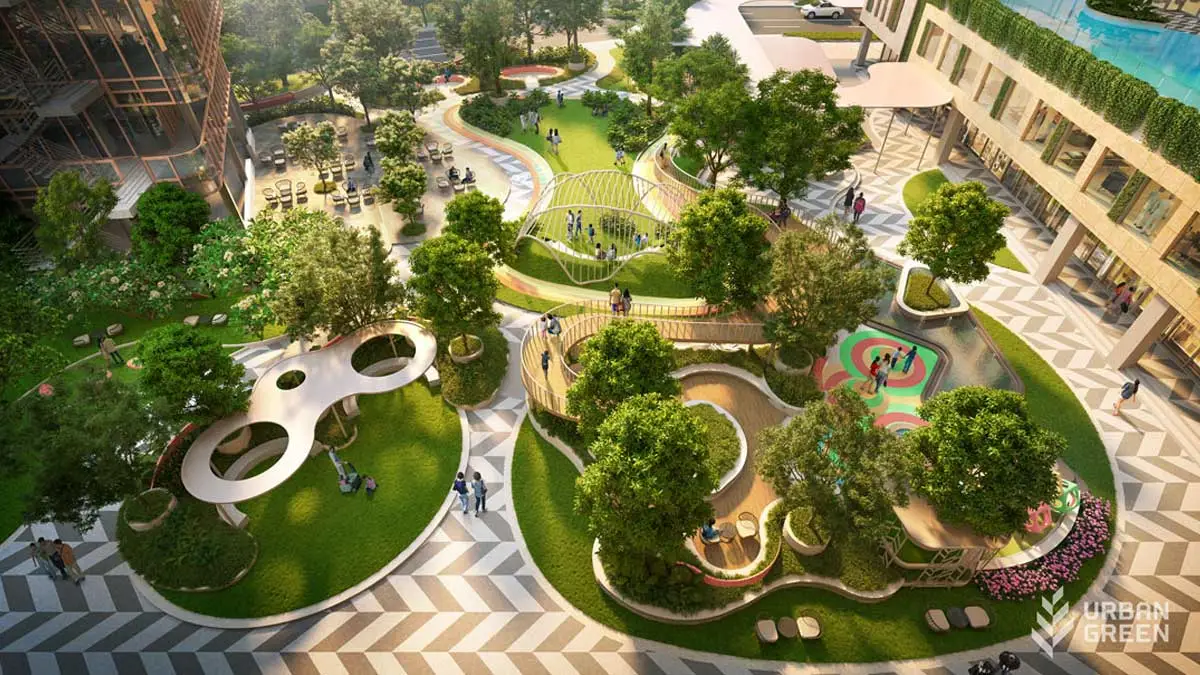 Urban Green Cong vien noi khu Urban Green - Urban Green