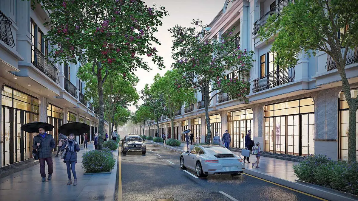 Rose Mall Long An 8 Nhà phố Dự án Rose Mall Long An