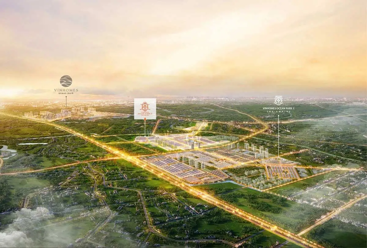 Vinhomes Ocean Park 2 The Empire 4 Vị trí Vinhomes Ocean Park 2 The Empire Hưng Yên