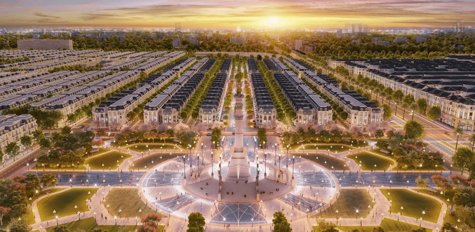 Vinhomes Ocean Park 2 The Empire 8 Đại lộ Kinh đô Ánh sáng Kingdom Avenue