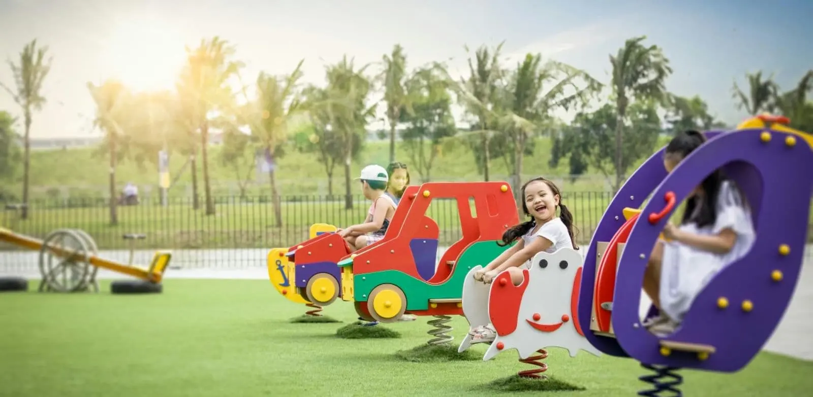 Vinhomes Ocean Park 2 The Empire 7 Công viên ven kênh Silk Park