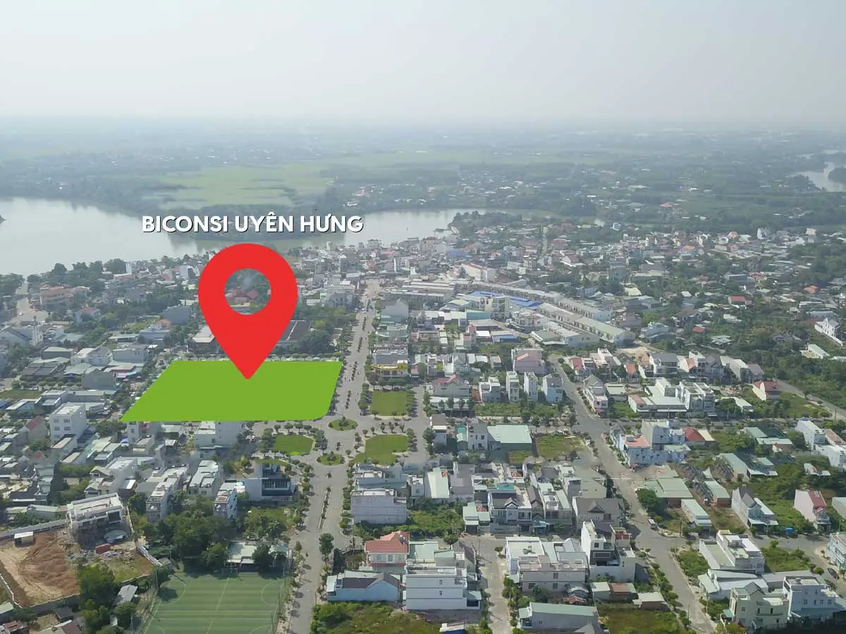 Khu dân cư Uyên Hưng 2 Vị trí Khu dân cư thương mại Uyên Hưng