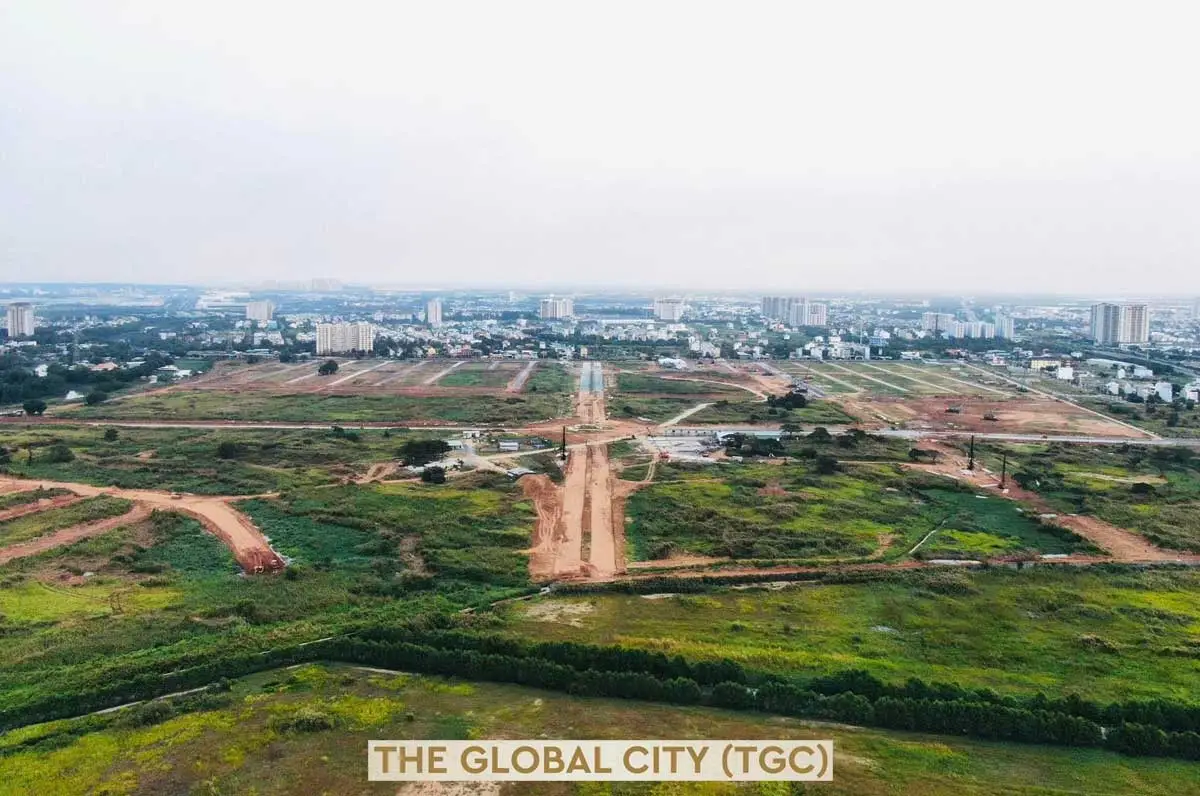 The Global City tien do thi cong du an the global city - The Global City