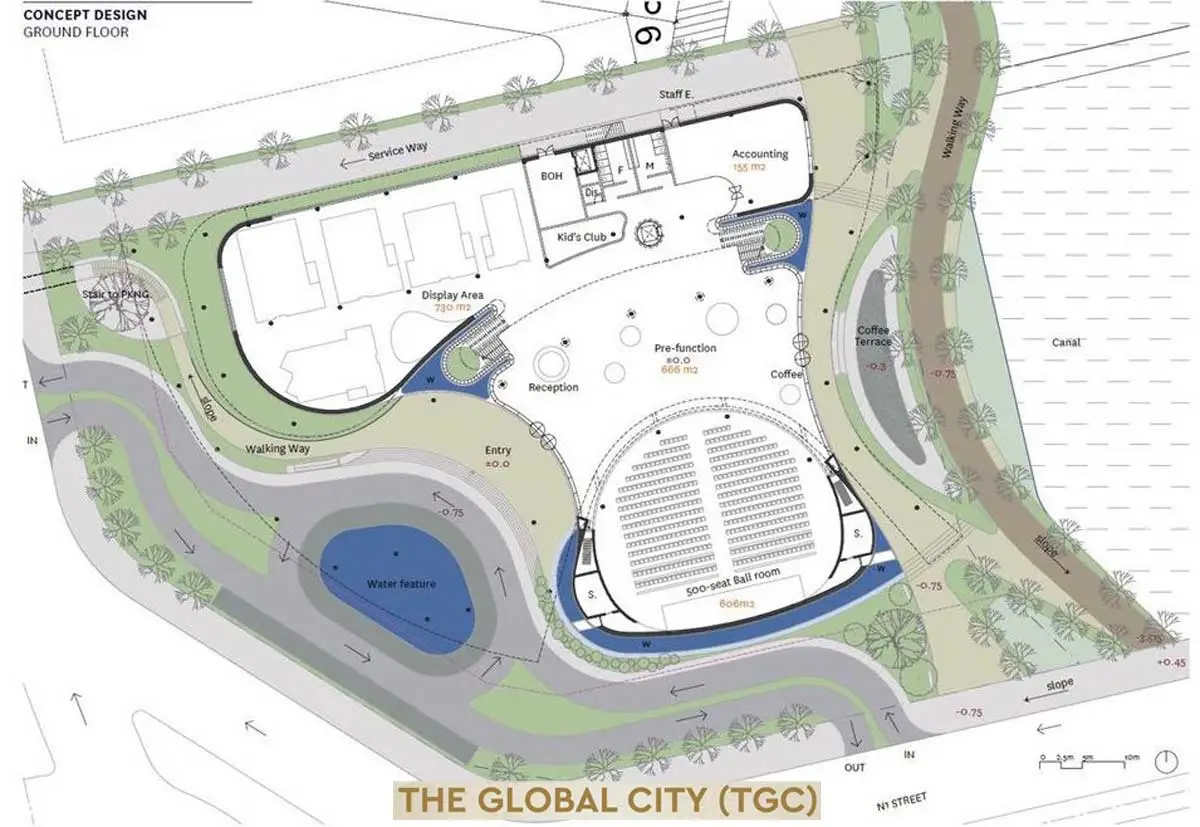 The Global City thiet ke nha dieu hanh du an the global city thu duc - The Global City